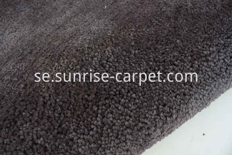 Elastic Polyester Shaggy Rug Grey color